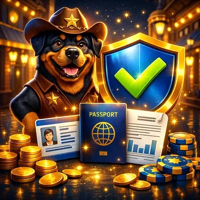 Ekran weryfikacji tożsamości Vox Casino